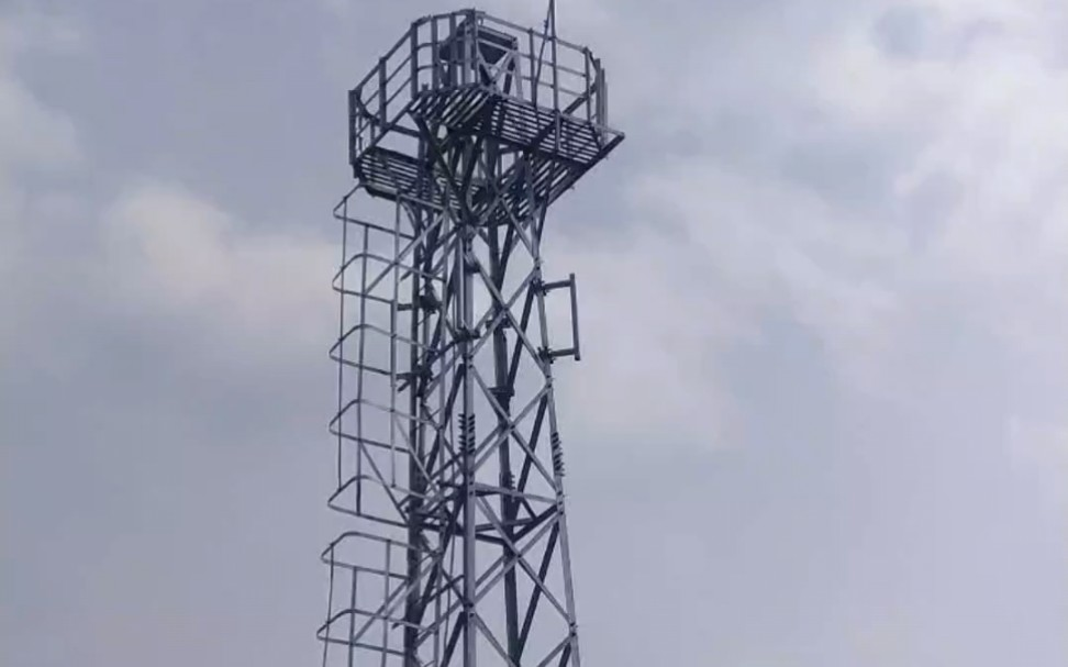 福州某部火情观测避雷塔工程
